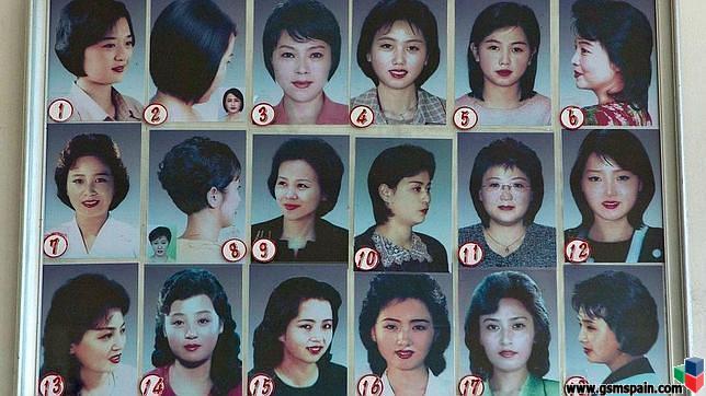 En Corea del Norte solo hay 28 cortes de pelo