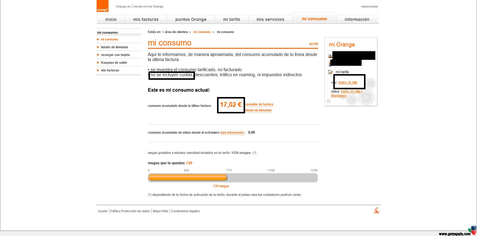 [QUEJA] Delfn 35 SIM EST LIMITADA A 6.000 MINUTOS.