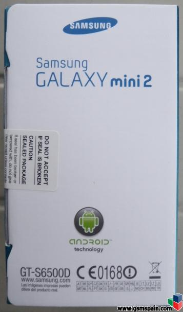 [VENDO] Samsung Galaxi Mini2-Movistar PRECINTADO.