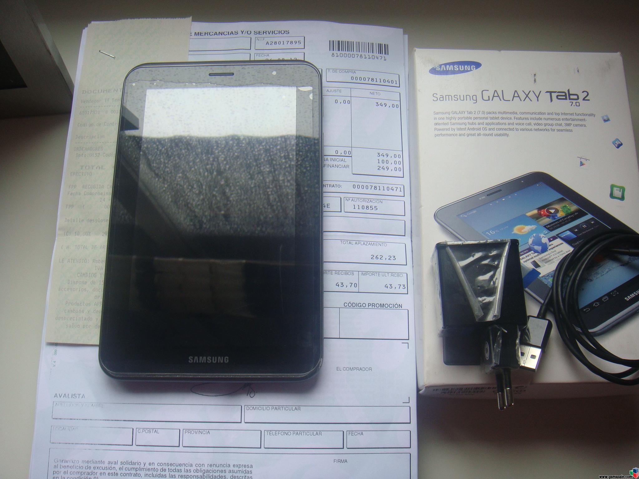 [VENDO] Samsung Galaxy tab 2, 7.0, wifi y 3g Libre de origen, fotos dentro