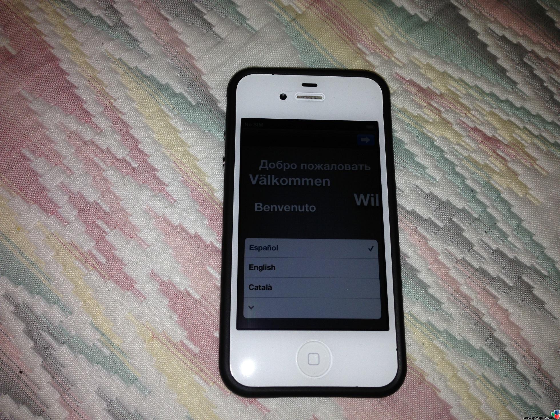[VENDO] Iphone 4 16Gb Blanco LIBRE Impecable