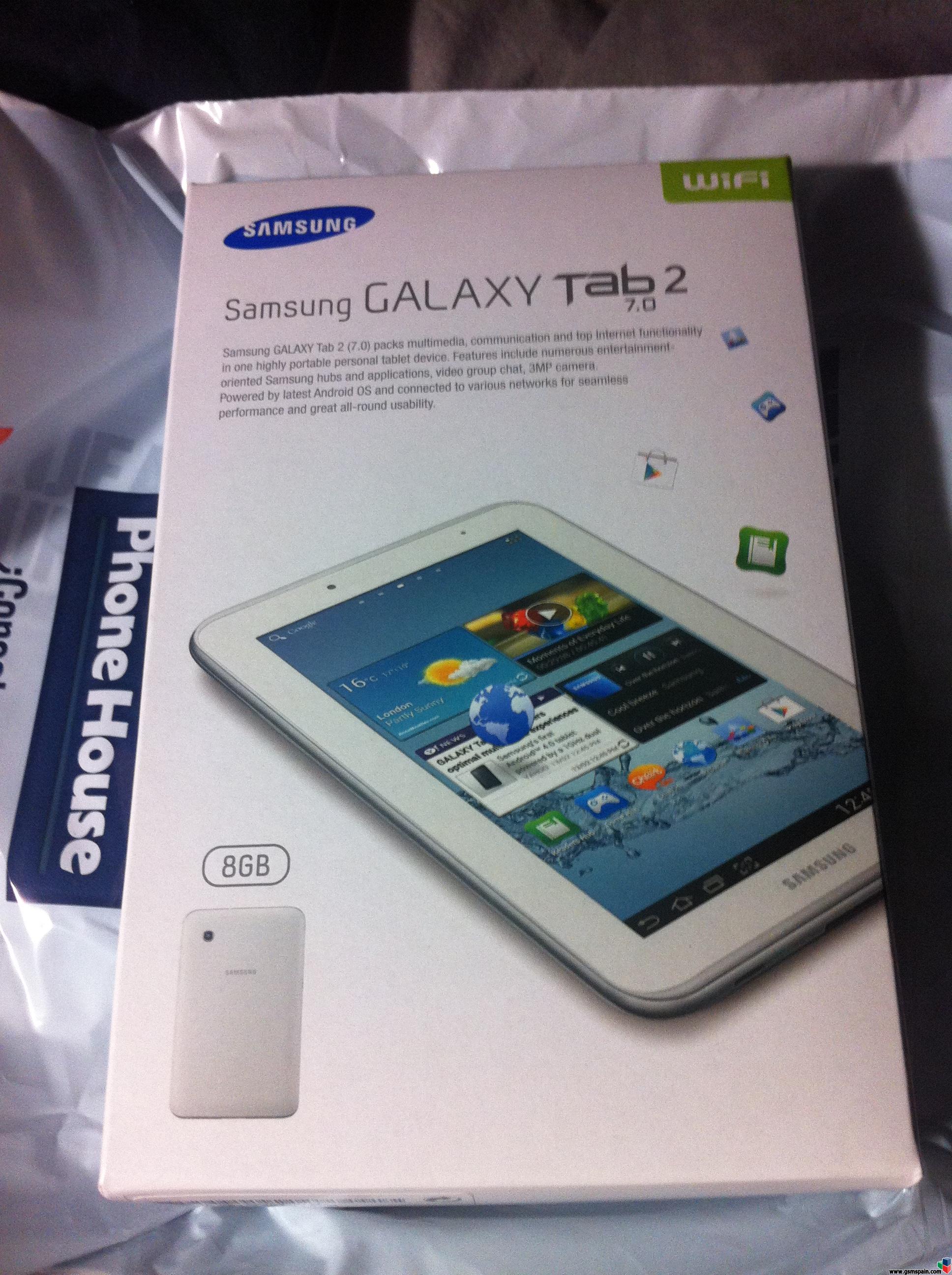 [VENDO] Tablet Samsung Galaxy tab 2 7" 8gb