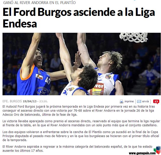 AUTOCID FORD BURGOS sube a la ACB!!!!!!!