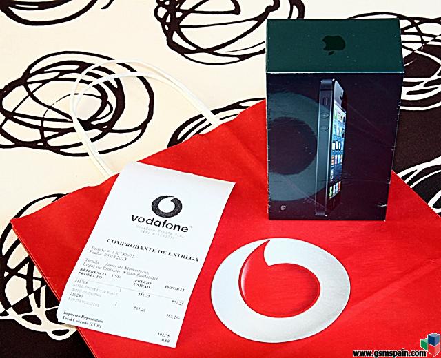 [vendo] Iphone 5 16gb Vodafone Negro (precintado)