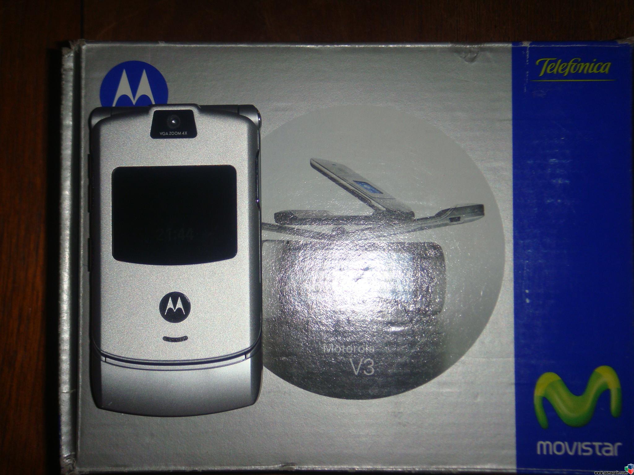 [vendo] Motorolas V3 Nuevos A Estrenar ( Si Has Oido Bien Nuevos A Estrenar)