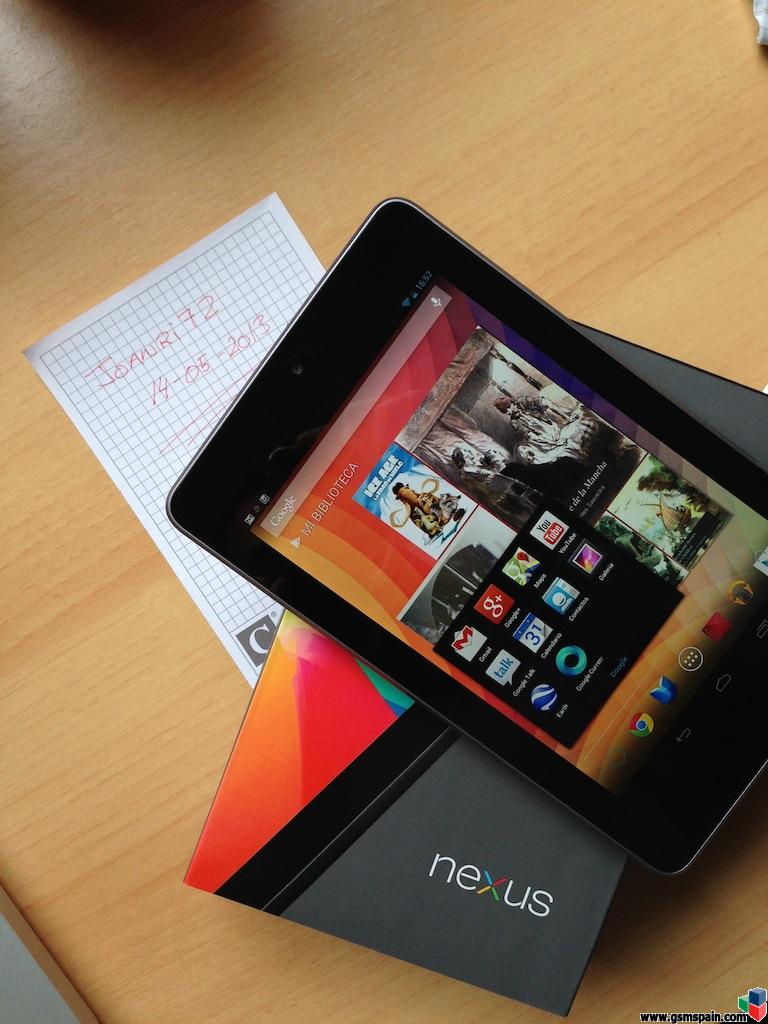 [VENDO] Nexus 7 16GB - Barcelona