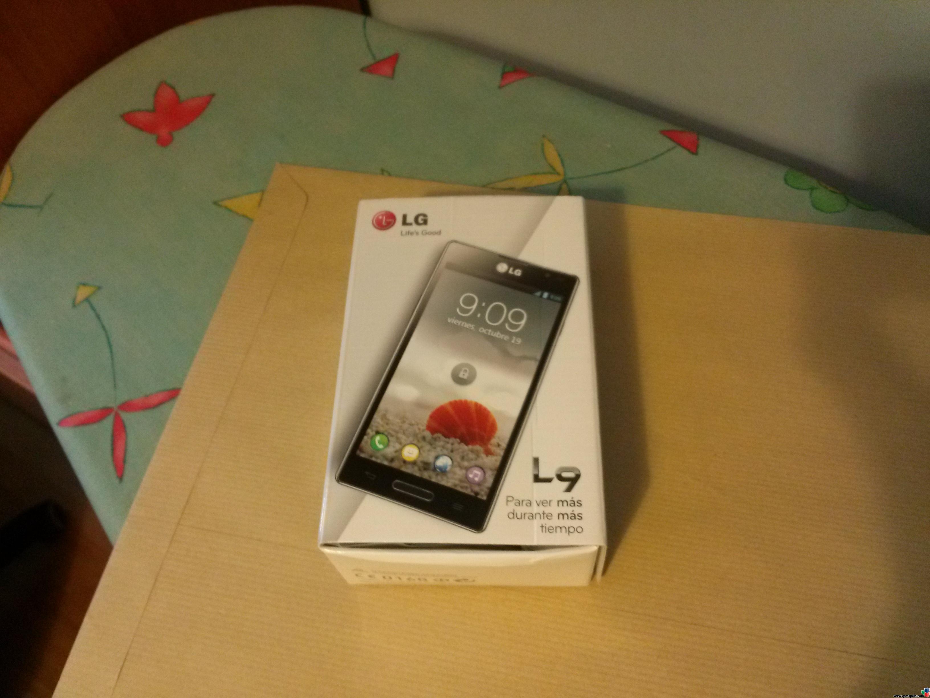 [VENDO] LG Optimus L9, nuevo, completo, Libre