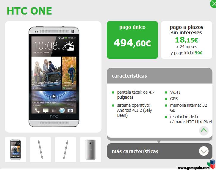Bajada de precio de la HTC ONE.