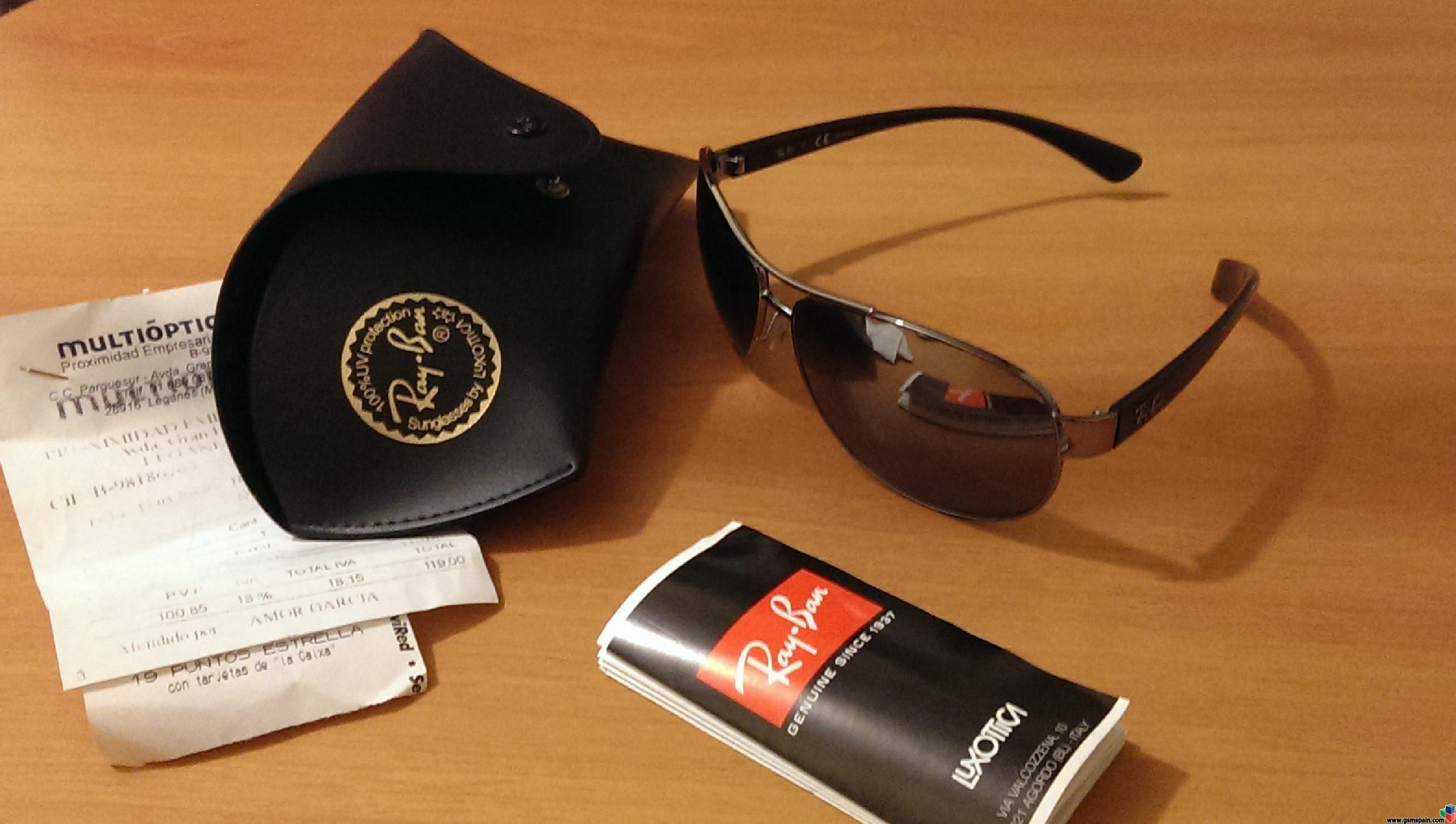[vendo] Vendo Gafas Rayban P Nuevas. 2 Veces Uso