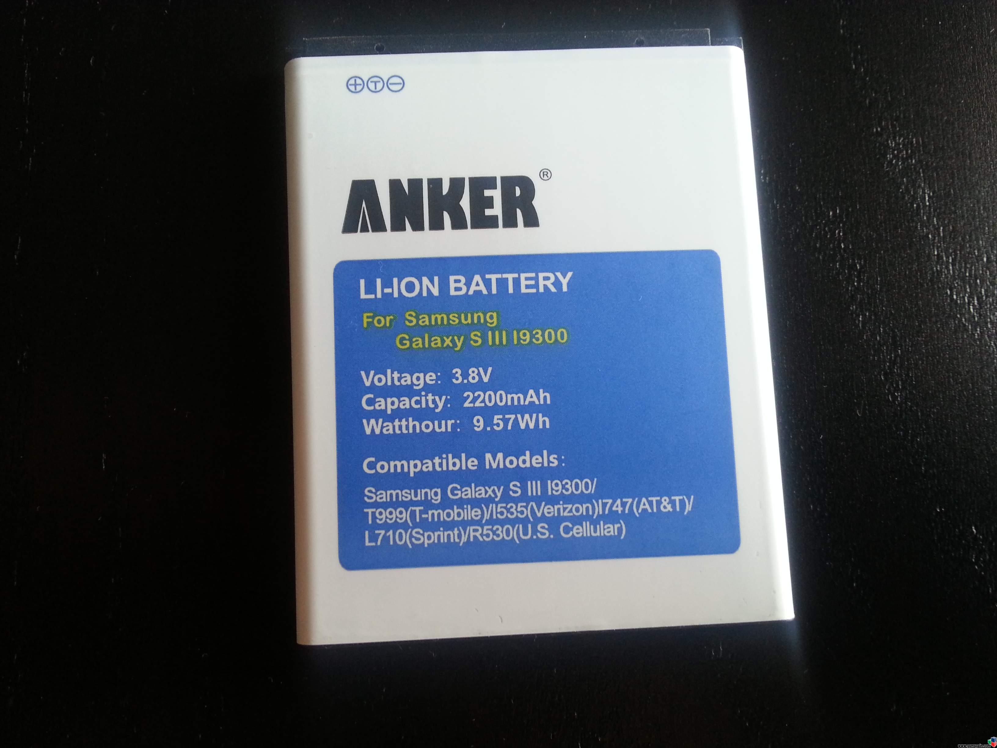 [VENDO] Bateras Anker para Samsung Galaxy SIII