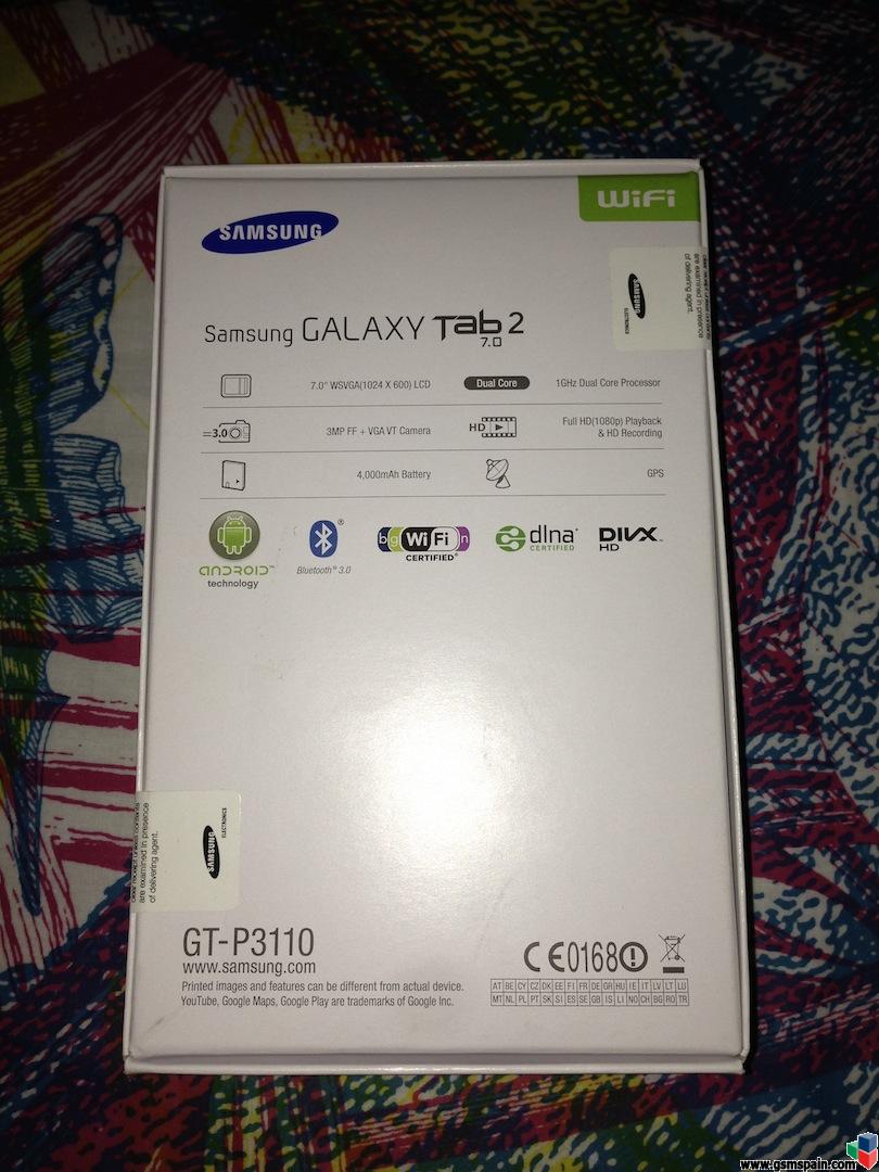 [VENDO] Galaxy Tab 2 7.0 Wifi !! Precintada !!