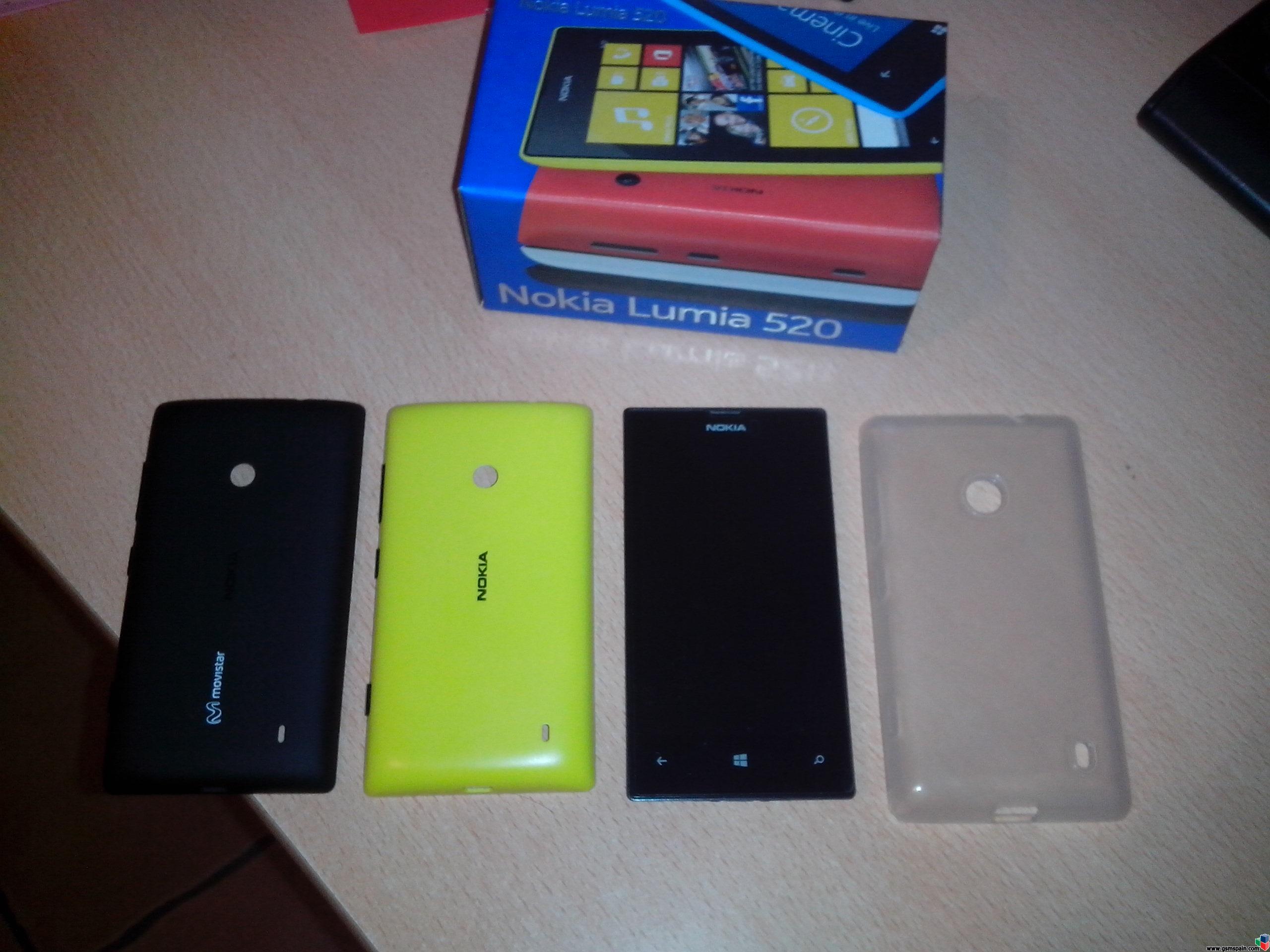 [VENDO] Nokia Lumia 520 Amarillo/Negro y libre