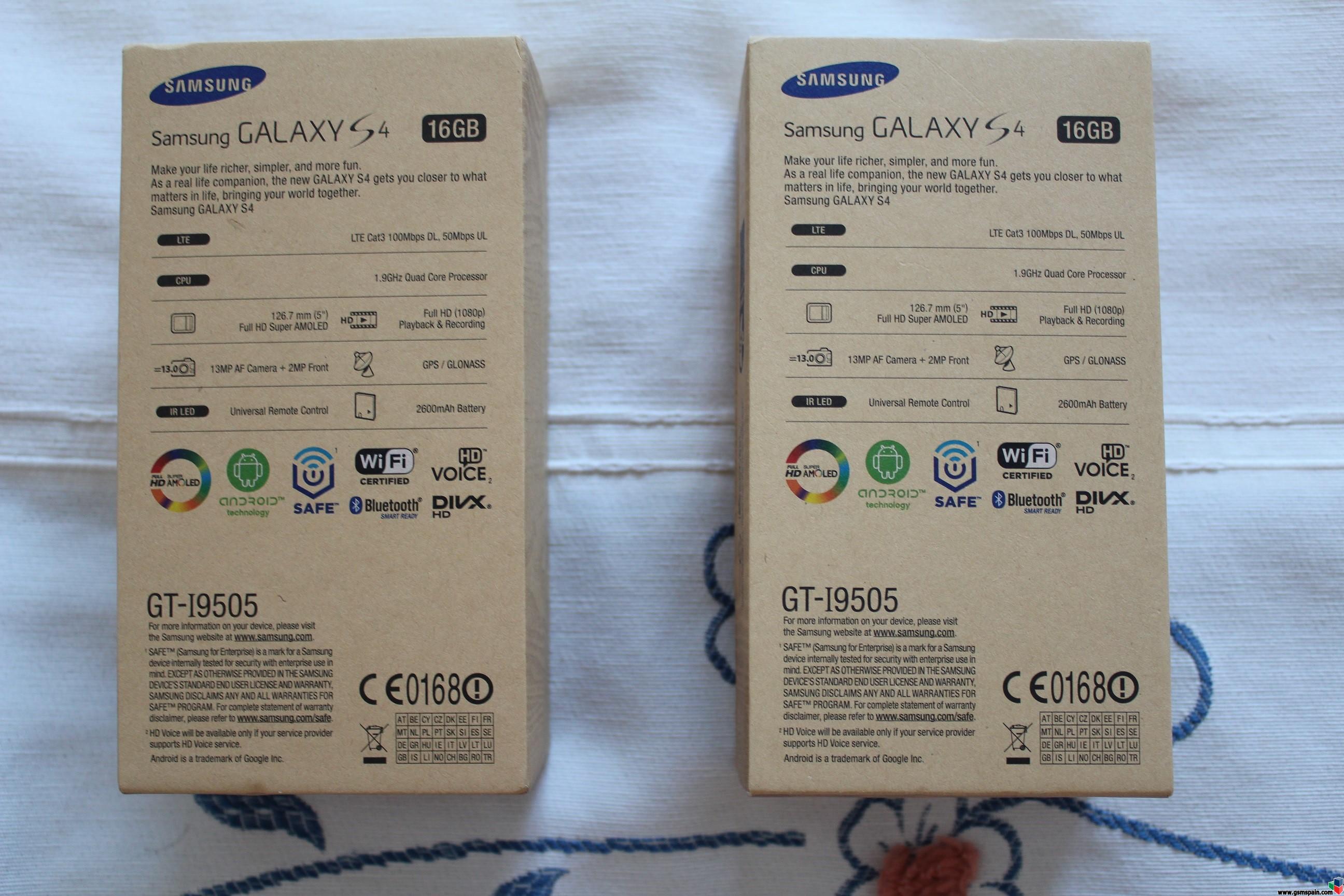 [VENDO] 2 Samsung Galaxy S4 GT-I9505 White Frost (Blancos) - NUEVOS Y PRECINTADOS