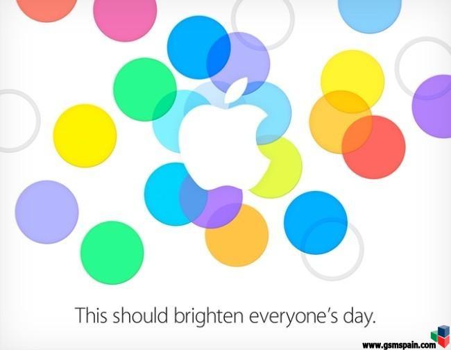 [HILO OFICIAL] Apple anuncia el evento del prximo 10 de septiembre