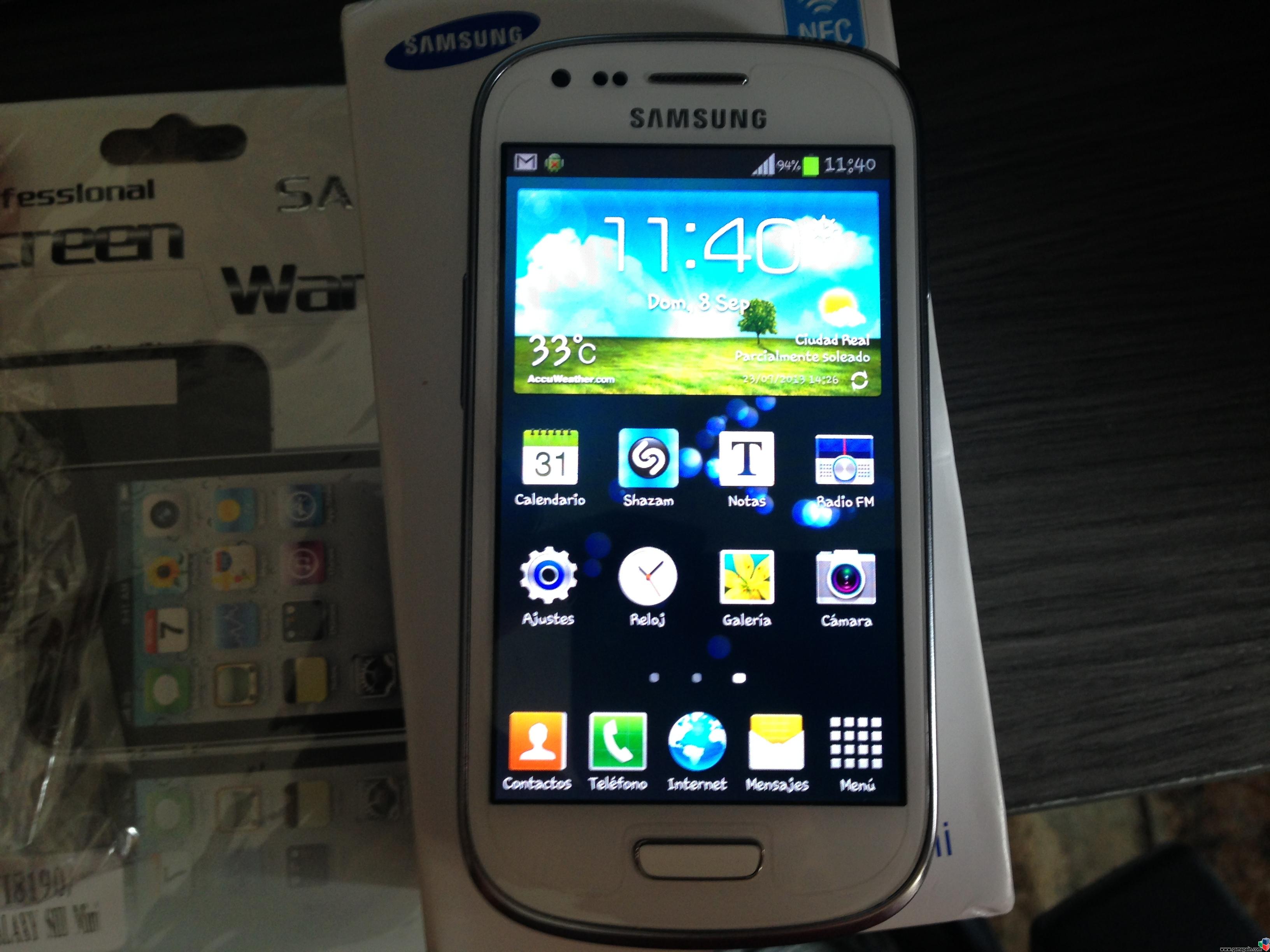 [VENDO] Samsung Galaxy S3 Mini Blanco NFC Libre!!