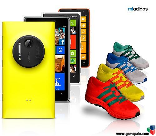 Si compras un Nokia Lumia gratis zapatillas Adidas diseadas por ti