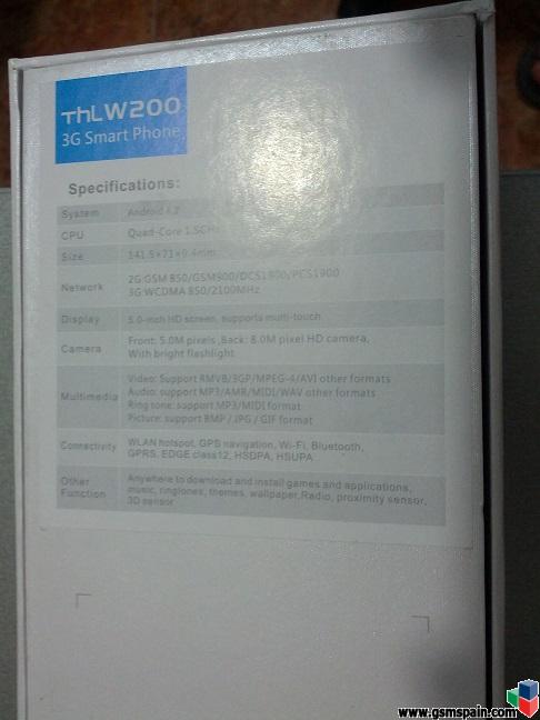 [VENDO] ThL w200 (Quad 5" 720p 8GB 8MP)