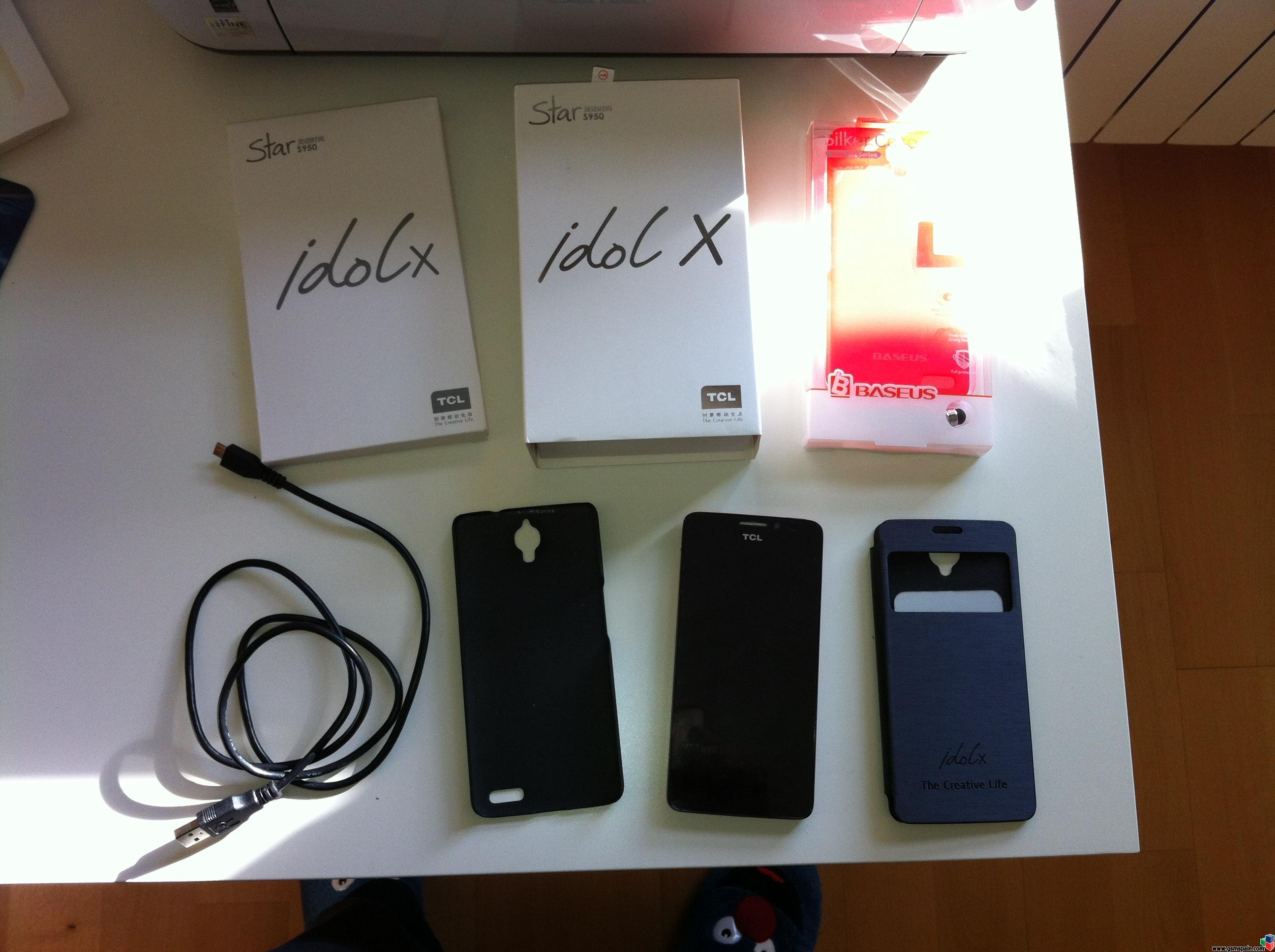 [VENDO] TCL IDOL X - Quadcore - 5" - DUAL SIM -  Ultrafino (6,99 grosor)