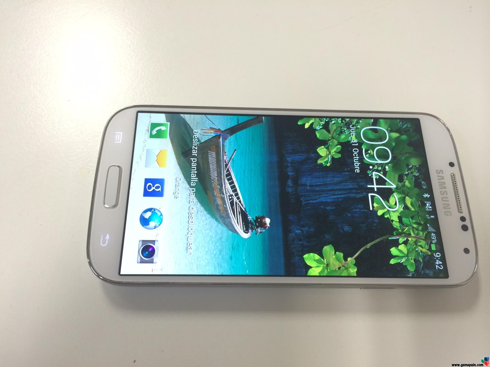 [VENDO] Samsung galaxy S4 blanco con un roce esttico, perfecto funcionamiento. Econmico!!