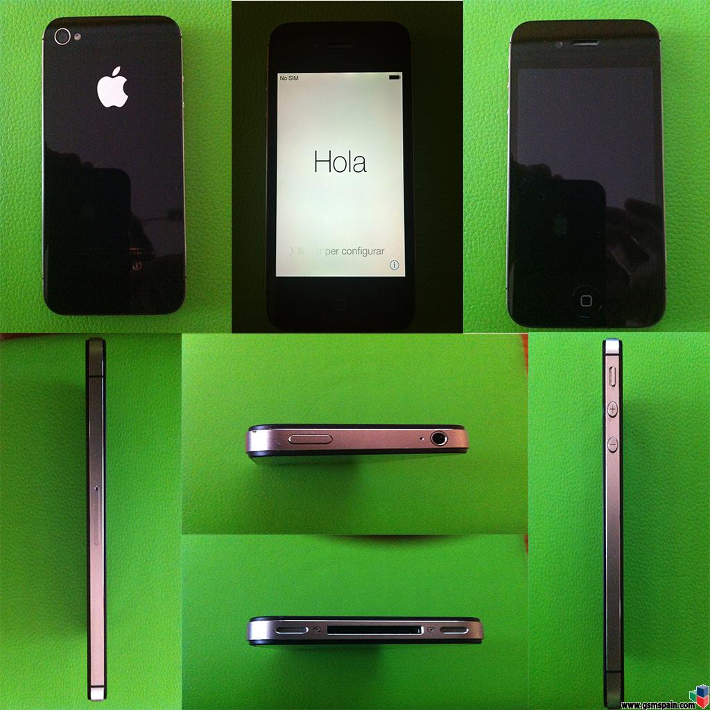 [VENDO] Iphone 4S 16GB Negro Orange
