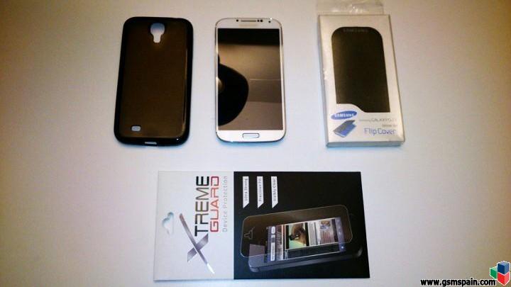 [VENDO] Samsung Galaxy S4 blanco LIBRE + Extras 370 GI