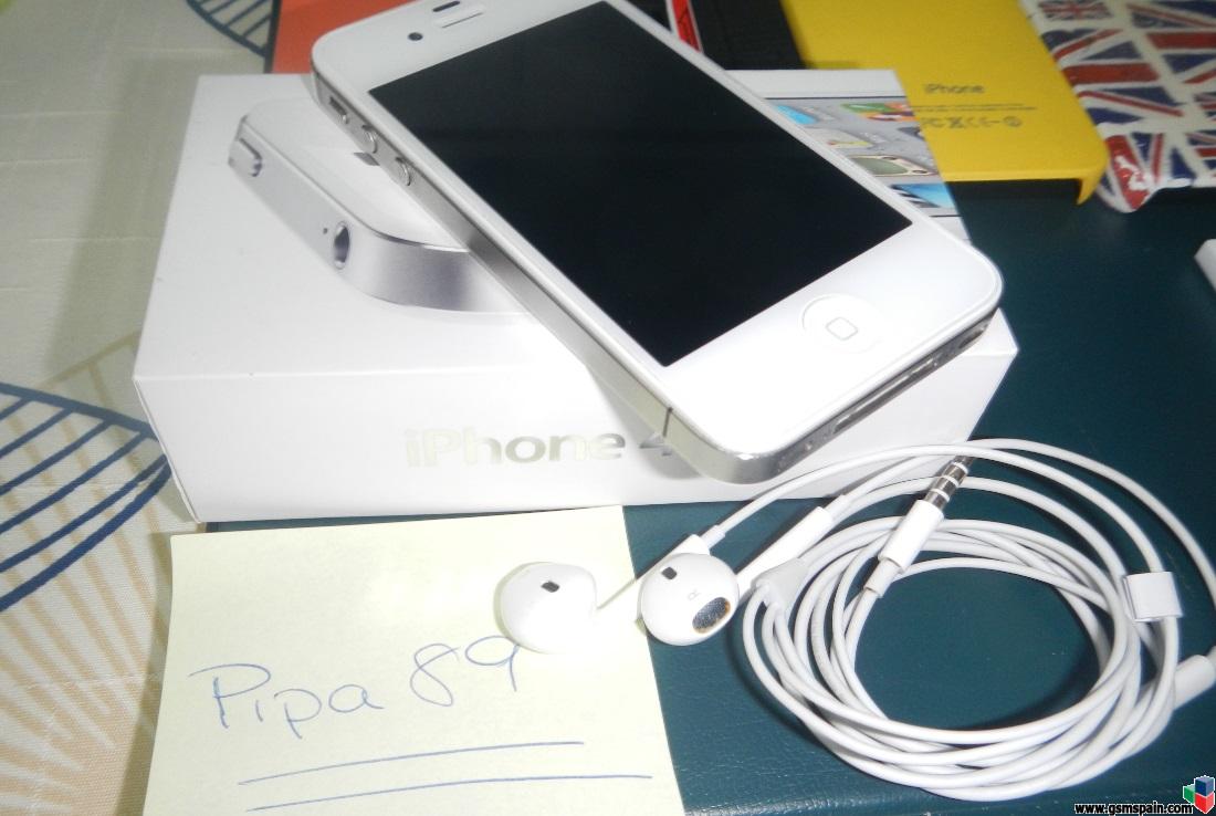 [VENDO] Iphone 4s Blanco Orange 230 euros!!