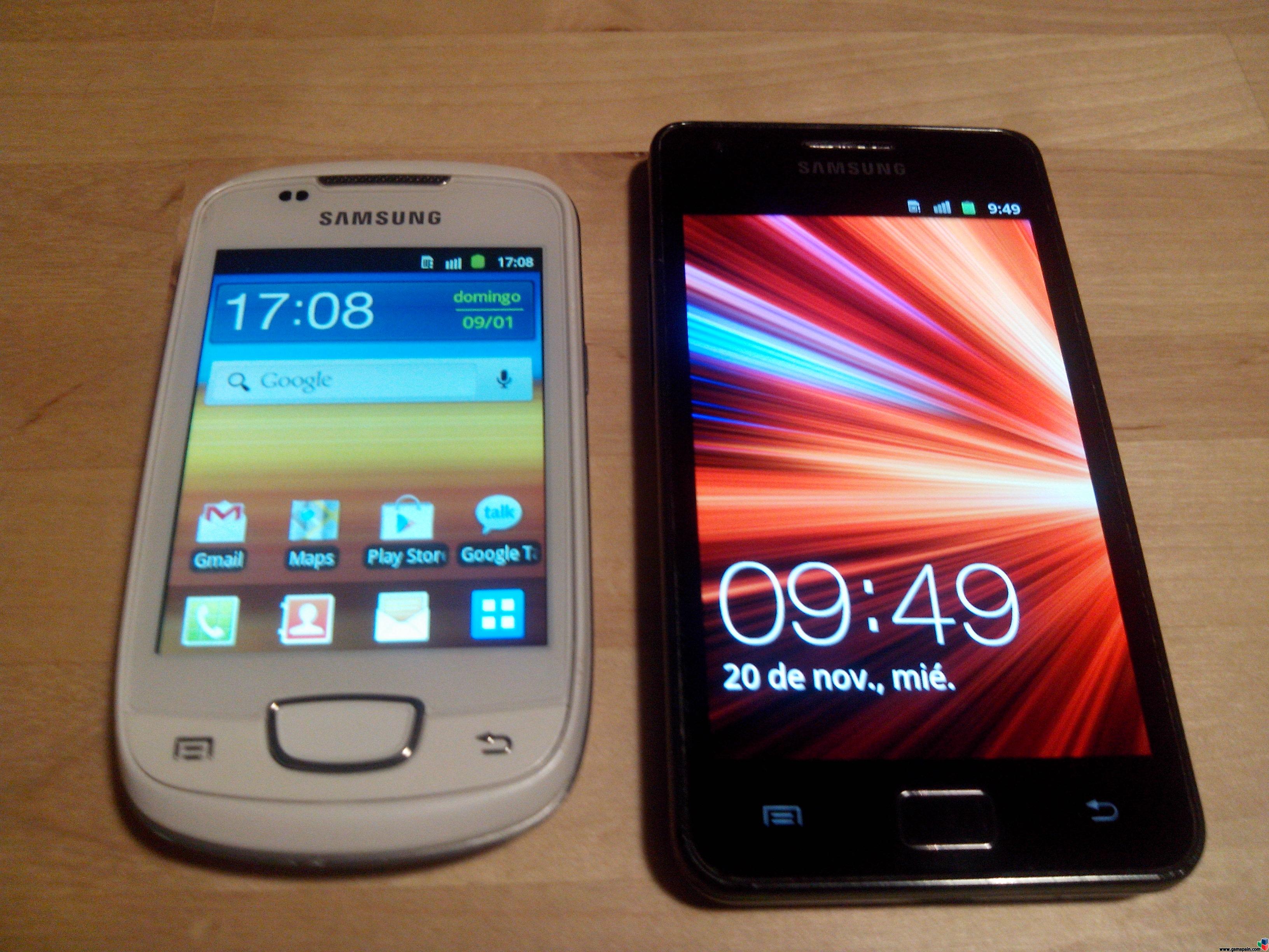 [VENDO] PACK de Samsung Galaxy SII y Galaxy Mini. OFERTN!!!