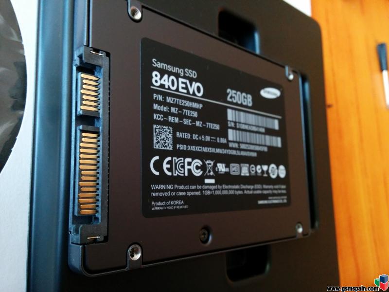 [VENDO] Disco Duro SSD Samsung 840 Evo 250 GB - Buen precio