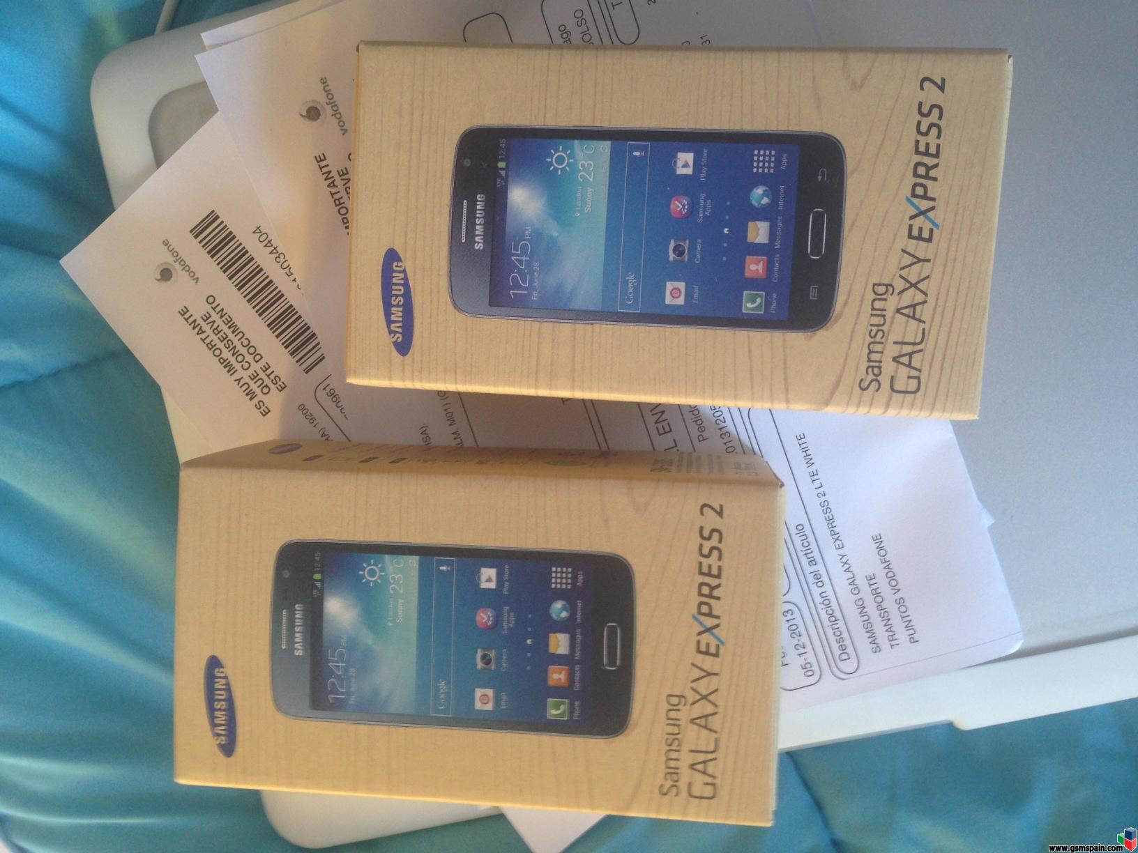 [VENDO] << Samsung Galaxy Express 2, precintados, azul o blanco, 4G >>