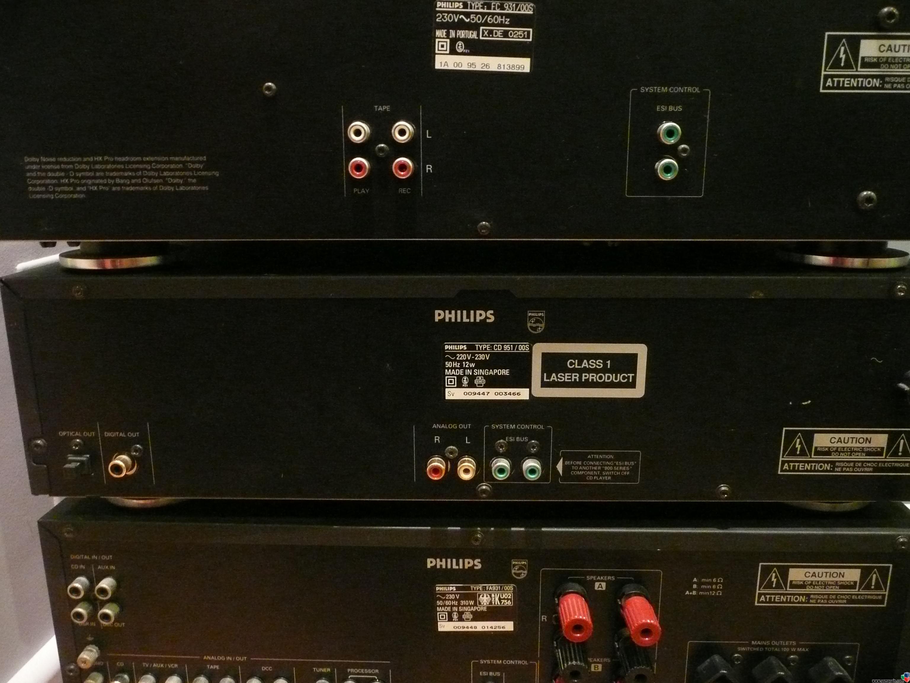 [vendo] Home Audio Hi-end Phillips Serie 900 + Altavoces Legend