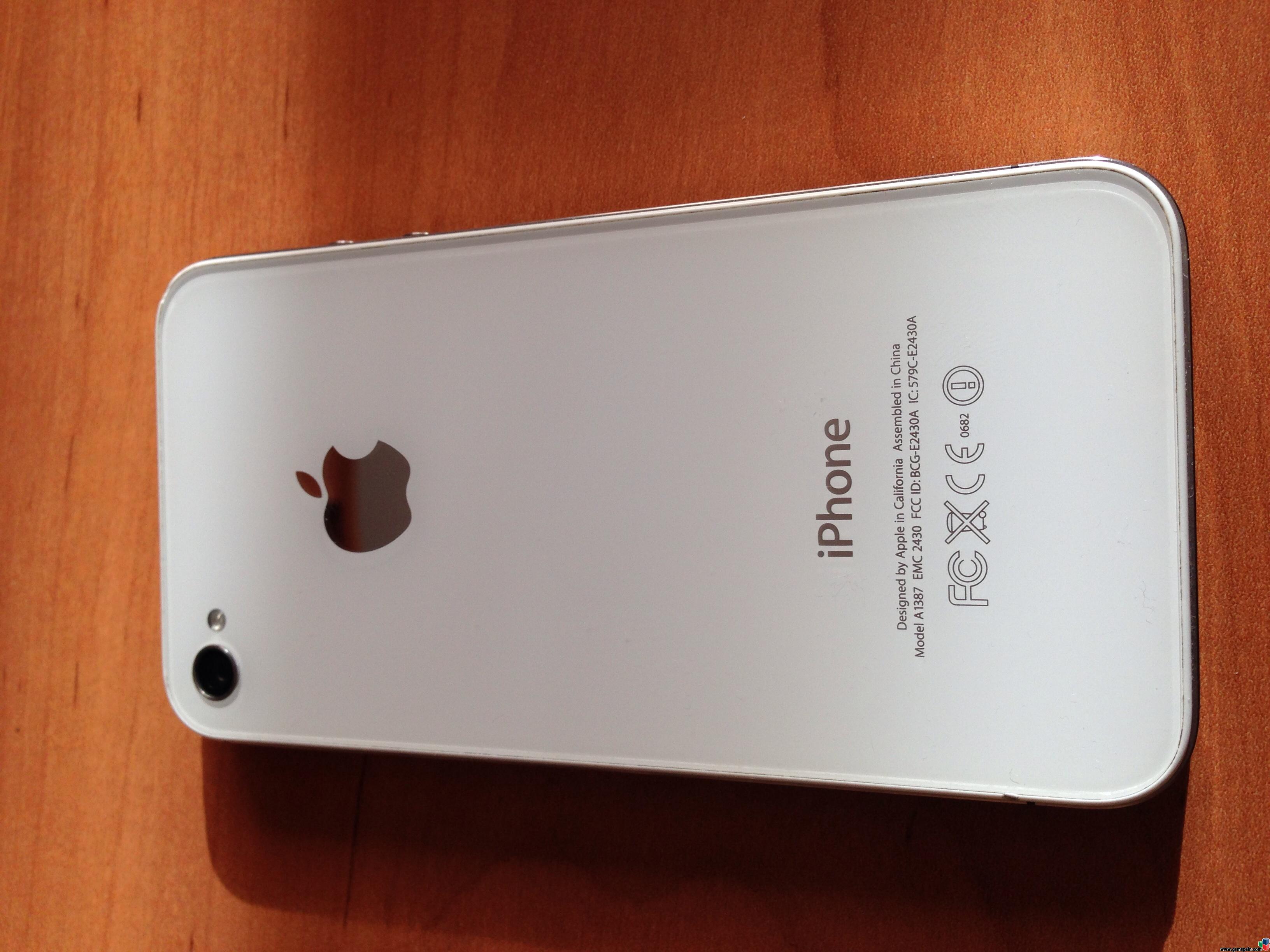 [VENDO] iPhone 4S libre, blanco, 16gb con los 5.1.1 y jailbreak