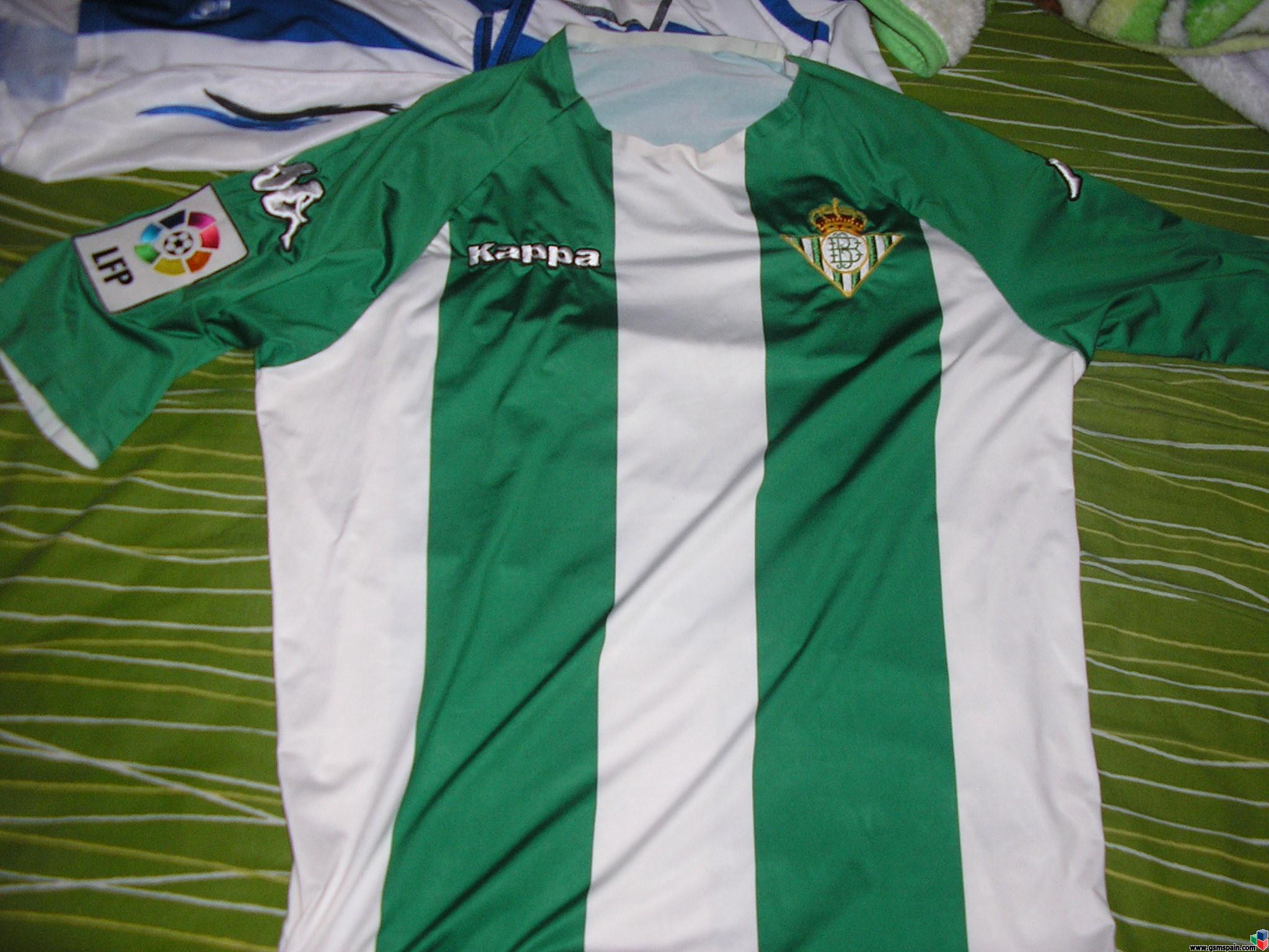 [VENDO] camiseta real betis temporada 2006 ,camiseta deportivo temporada 2006,camiseta recre