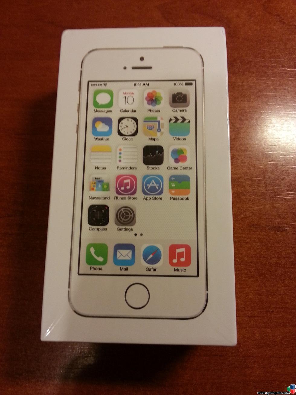 [VENDO] <<<<  Apple iPhone 5S 16Gb silver nuevo PRECINTADO con factura !!! >>&g
