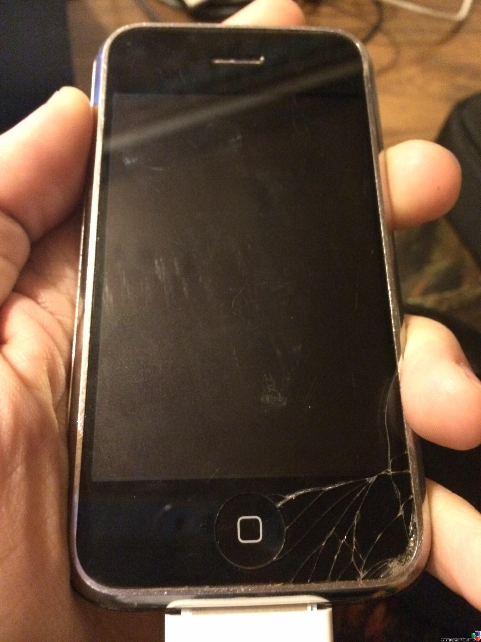 [VENDO] iPhone 2G, el primero. Deteriorado pero FUNCIONANDO!. Informacin en el interior!