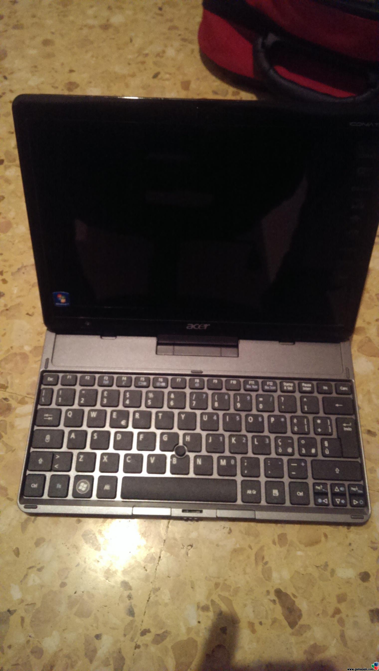 [VENDO] Acer w500 ,buen estado,w8,teclado,tactil , 2gb ram,32gb ssd .230e