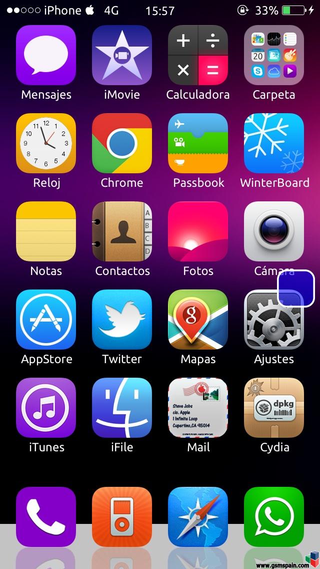 Tweaks compatibles con Jailbreak iOS7