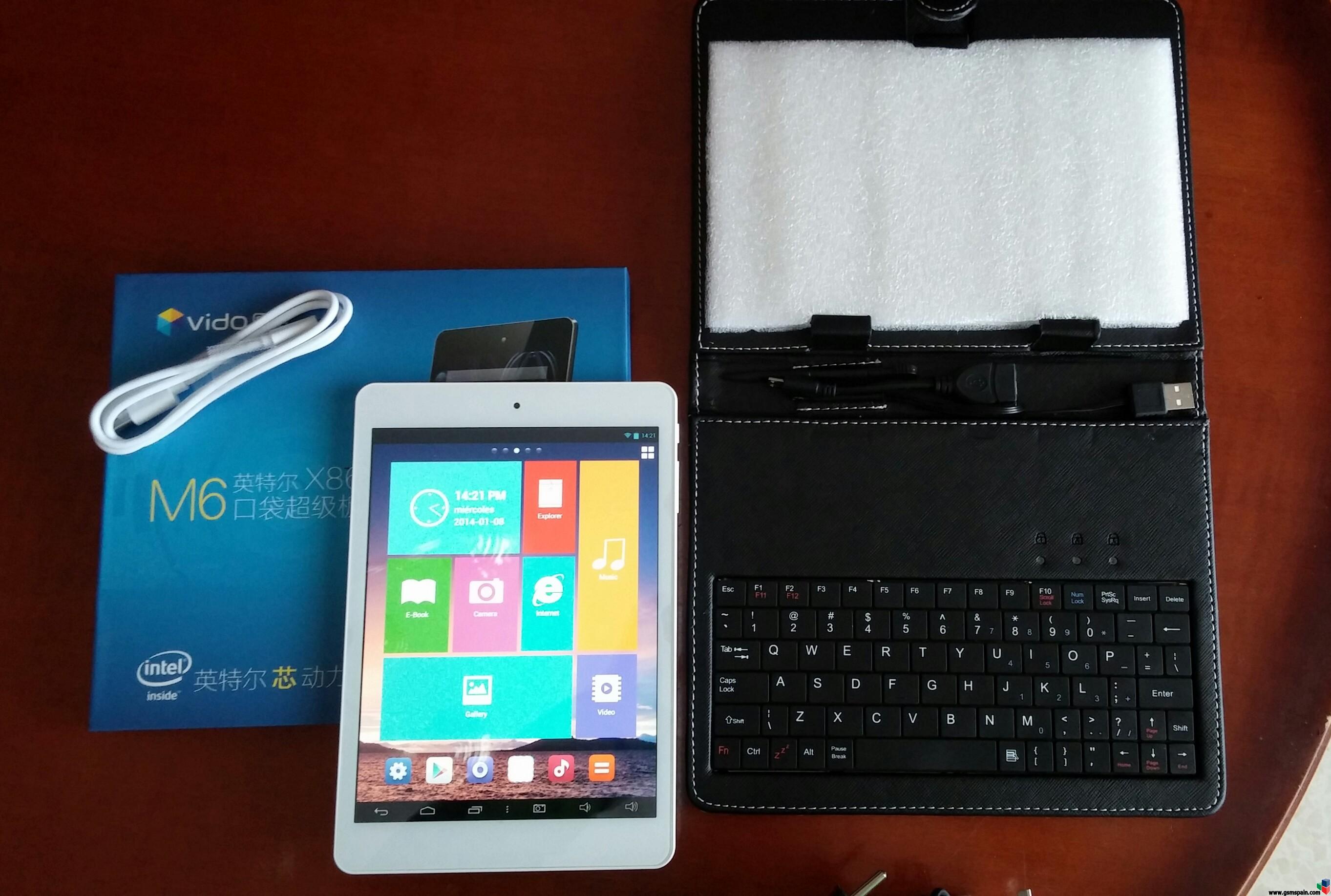 [VENDO] Tablet Yuandao Vido M6 (iPad Mini) - Intel Atom Z2580 - Buetooth - GPS