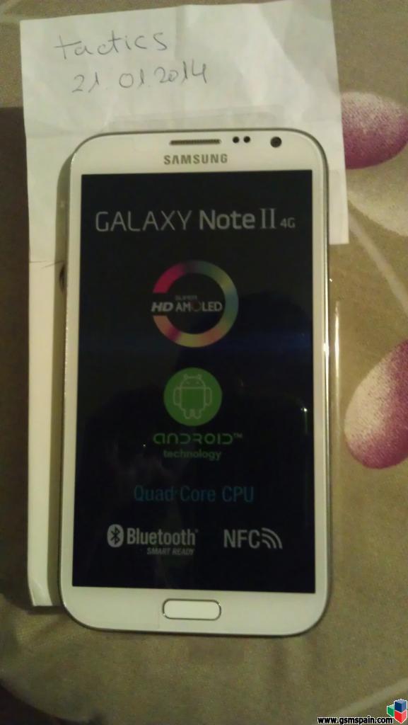 [VENDO] Note 2 N7105 4G Blanco Vf a estreno completo.