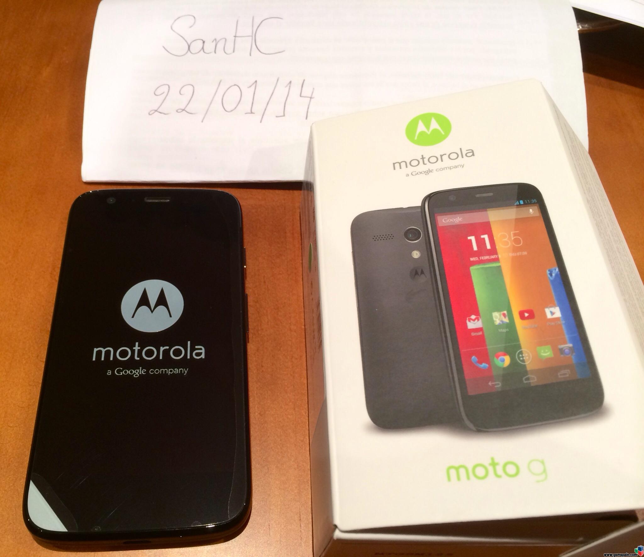 [VENDO] Motorola MOTO G Movistar NUEVO