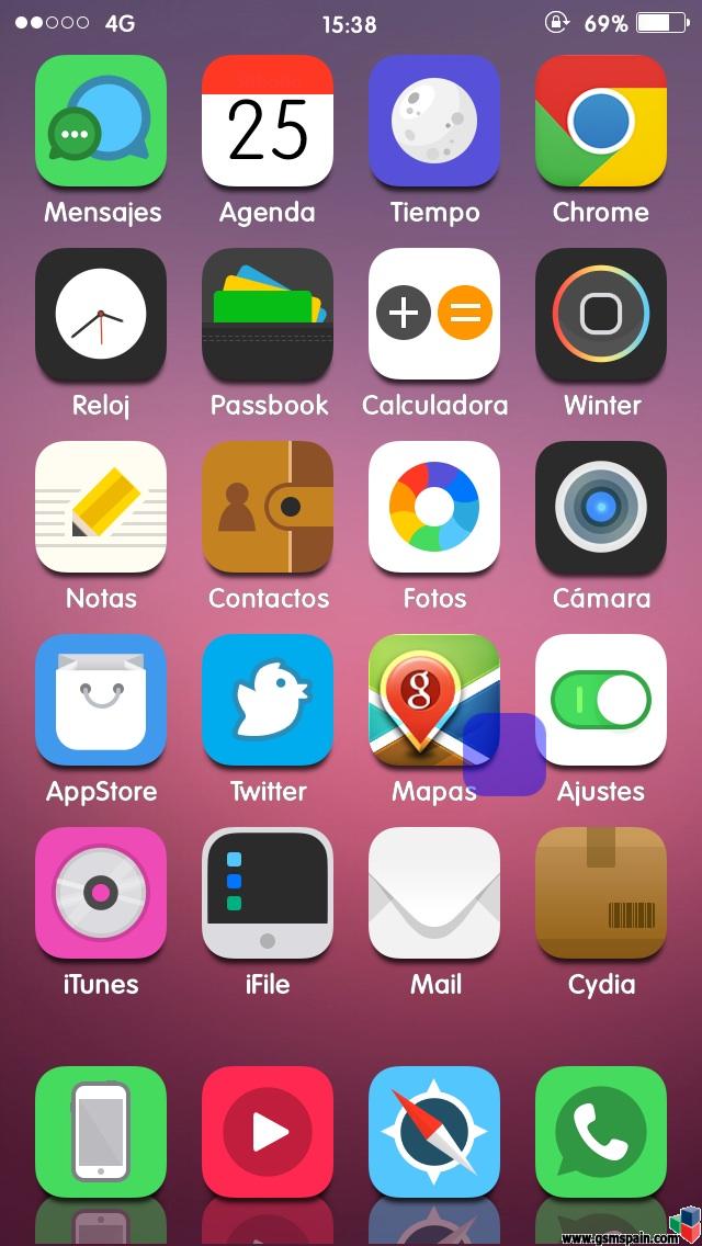 Ensea tu escritorio iOS 7