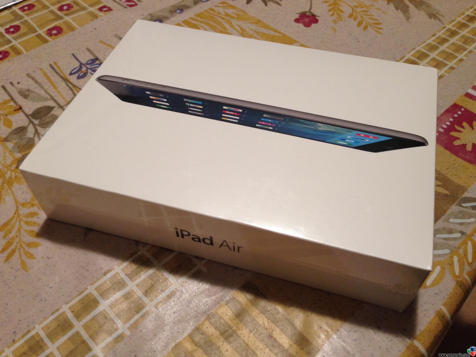 [VENDO] iPad air 16gb, modelo wifi, gris espacial, PRECINTADO