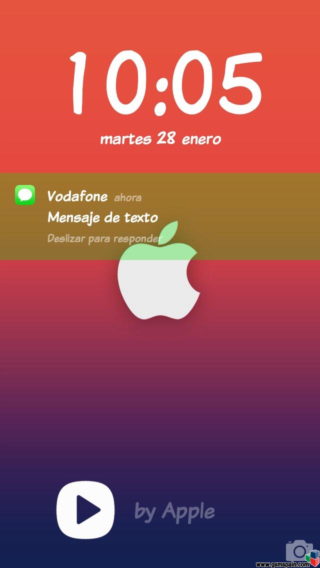 Ensea tu escritorio iOS 7