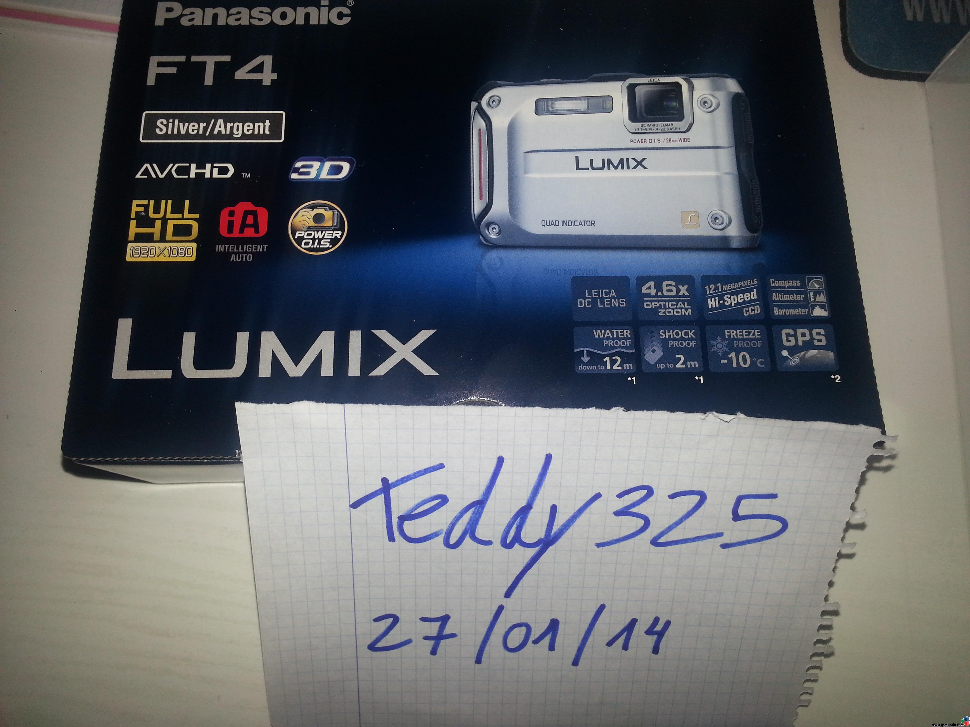 [VENDO] Panasonic Lumix DMC FT4, totalmente nuevo a estrenar!