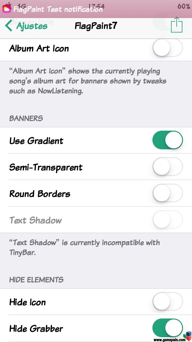 Ensea tu escritorio iOS 7
