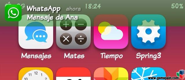 Ensea tu escritorio iOS 7