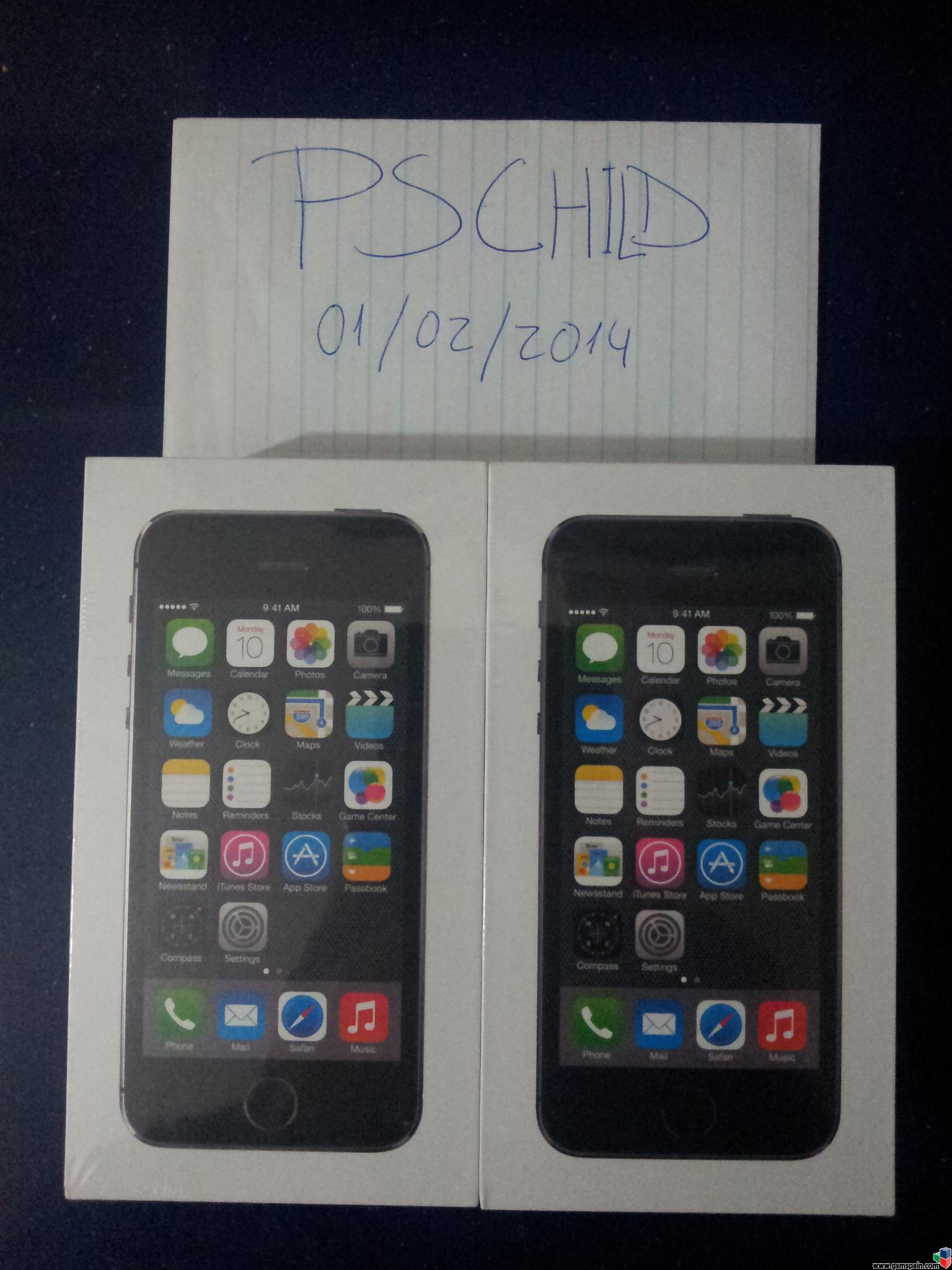 [VENDO] 4 iPhone 5S 16 GB Oro/Space Gray