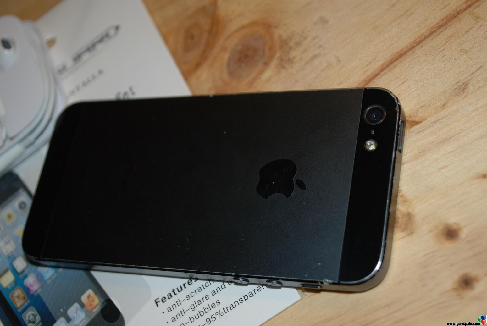 [vendo] Iphone 5 32gb Negro Libre De Fabrica "tactil Roto" Pero Funciona