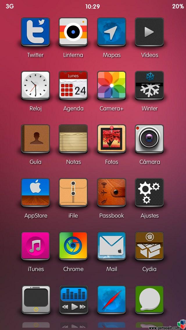 Ensea tu escritorio iOS 7