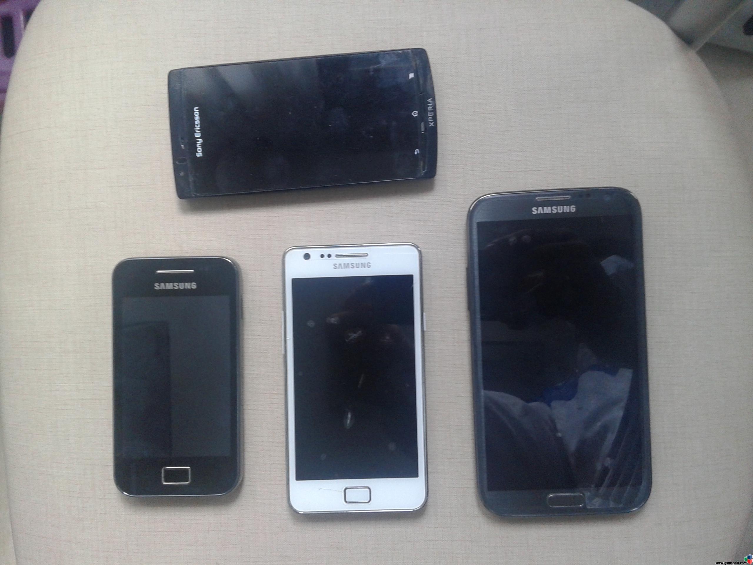 [VENDO] Galaxy S2 libre, Galaxy Note 2, sony ericcson ARC S Lt18i y Galaxy ACE