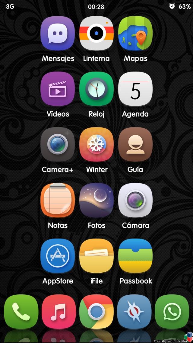 Ensea tu escritorio iOS 7